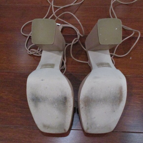 Steve Madden Lace Up Platform Sandals - Picture 9 of 9